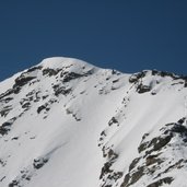 Schneebiger Nock Rein in Taufers Gipfelgrat