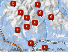 Karte: Wandern im Unteren Pustertal