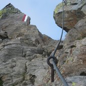 Sicherung Drahtseil Eidechsspitze