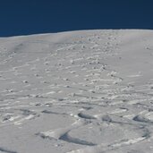 Skispuren Wedeln Schwuenge