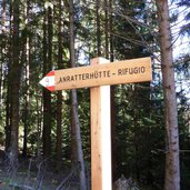 wegweiser anratterhuette