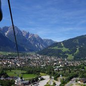 lienz von bergbahn zettersfeld aus gesehen