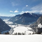 Tauferer Tal von Ahornach Winter valle di tures da acereto inverno