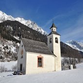 Antholz Obertal Winter anterselva di sopra san giuseppe