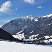 aussicht auf Antholz Mittertal Winter vista vs anterselva di mezzo