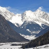 Antholzertal bei Oberrasen Winter anterselva inverno