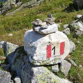 weg a kasseler huette zum malersee