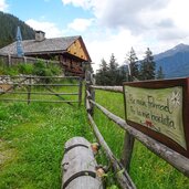 Antholzer Tal Berger Alm Fahrradstaender