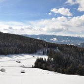 Blick von Tesselberg Winter