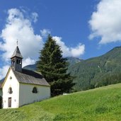 antholz hoefe bei ortschaft siesl kapelle