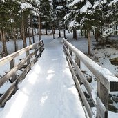 bruecke weg valser tal schnee