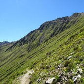 almweg unter deferegger pfannhorn