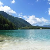 antholzer see strand lago di anterselva