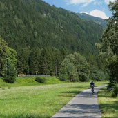 iseltal radweg bei ainet in osttirol