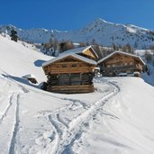 Kasermaeher Alm Gsiesertal winter inverno casies malghe