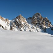 Winterlandschafte Fanes furcia dal fers eisengabel