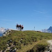 wanderer am bronsoijoch