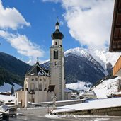 innervillgraten winter kirche pfarrkirche zum hl martin