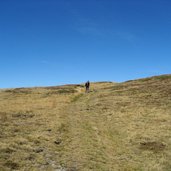 wanderer bei alfreider joch