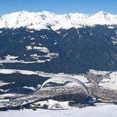 Skigebiet Kronplatz gleitschirmflieger paraglider parapendio