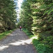 mtb route und wanderweg von lachwiesen zum innicher eck