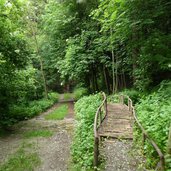 cikilyrweg bei muehlbach rienzschlucht weg