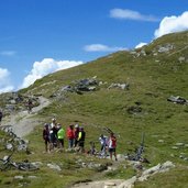 radfahrer mtb bei sillianer huette