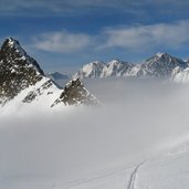 Oestliche Hochwart Pfunderer Berge monti di fundres inverno winter