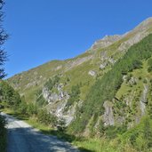 praegraten dorfertal blick auf sajatscharte und rote saeule fr