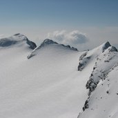 Schneebiger Nock Rein in Taufers Magerstein Fernerkoepfl Hochflachkofel GLetscherkees