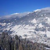 aussicht auf sillian winter