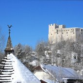 st lorenzen moos winter palu di san lorenzo inverno castel san michele michelsburg