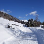 winterlandschaft bei untere pertinger alm