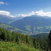 aussicht eingang villgratental und pustertal richtung lienz fr