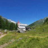 kasern talschluss ahrntal heilig geist kirche casere