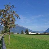 drautal bei lienz vom radweg aus