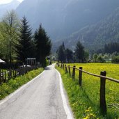 sand in taufers weg zum wasserfallweg