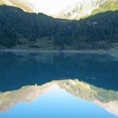 Neveser stausee lago di neves