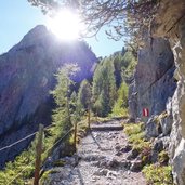 weg treppen unterhalb obstanser boden