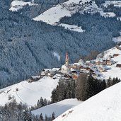 winter Enneberg pfarre pieve di marebbe inverno