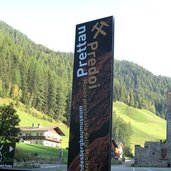Prettau Bergwerk Schild