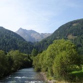 RS st leonhard bei st jakob in defereggental blick auf rote spitze weisse spitze