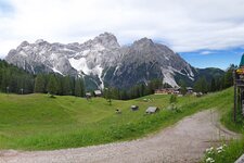 rotwandwiesen mit dreischusterspitze fr