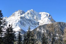 RS schusterplatte und dreischusterspitze von nemesweg aus