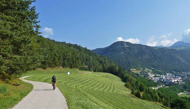 muehlbach dorf und radweg pustertal