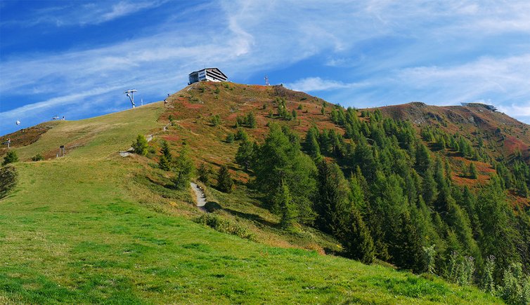 wanderung auf den kronplatz herbst