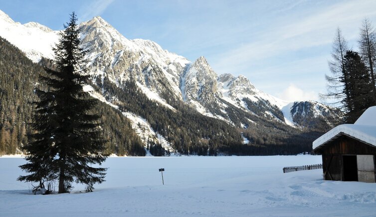 RS Antholz Obertal Antholzer See Winter