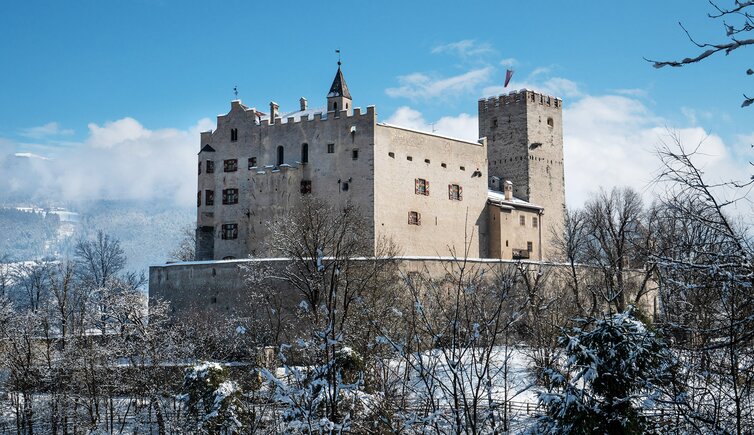 Schloss Bruneck Burg Winter